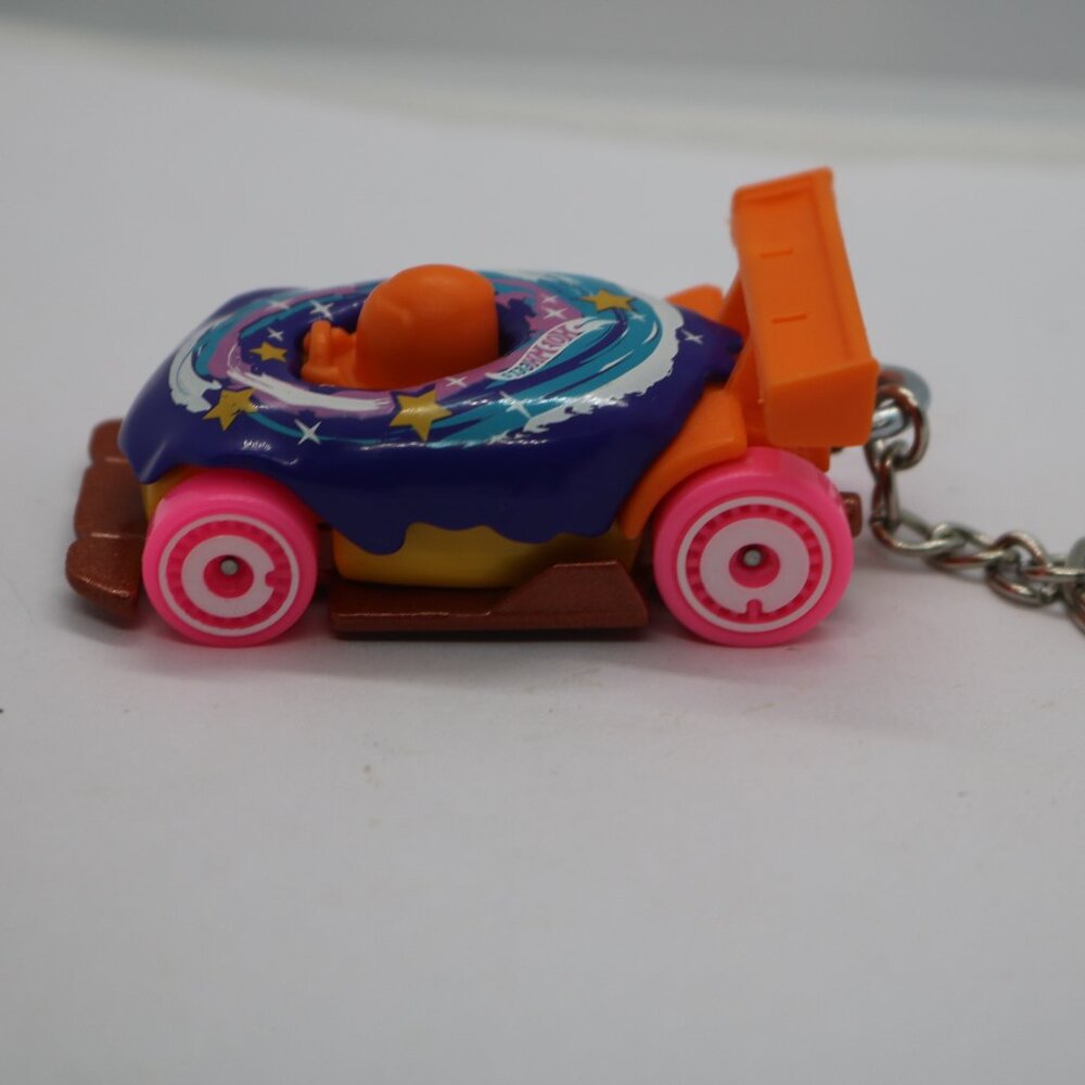 Hot Wheels Fast Foodie Donut Drifter Custom keychain 1/64 scale
